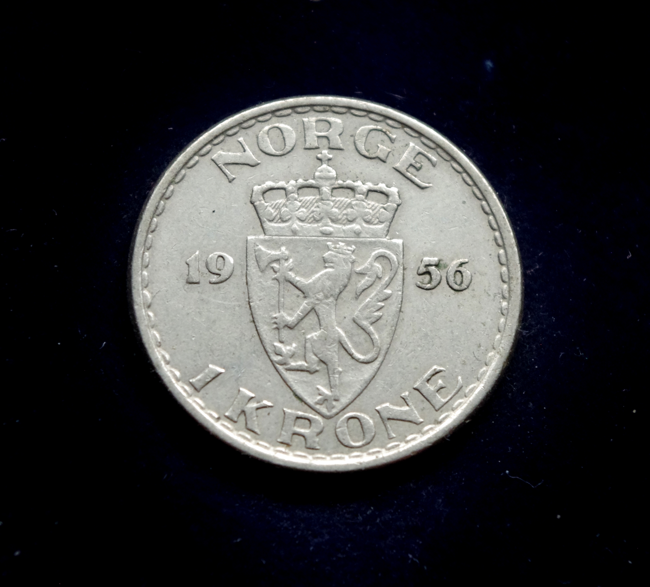 moneta, 1 krona, Norvegija