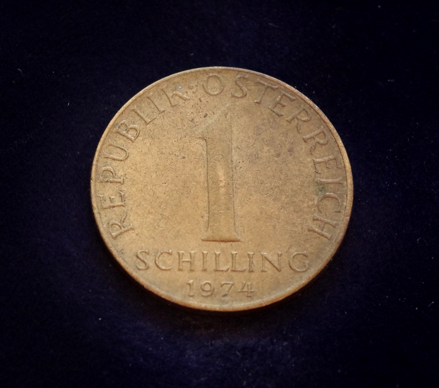 moneta, 1 šilingas, Austrija
