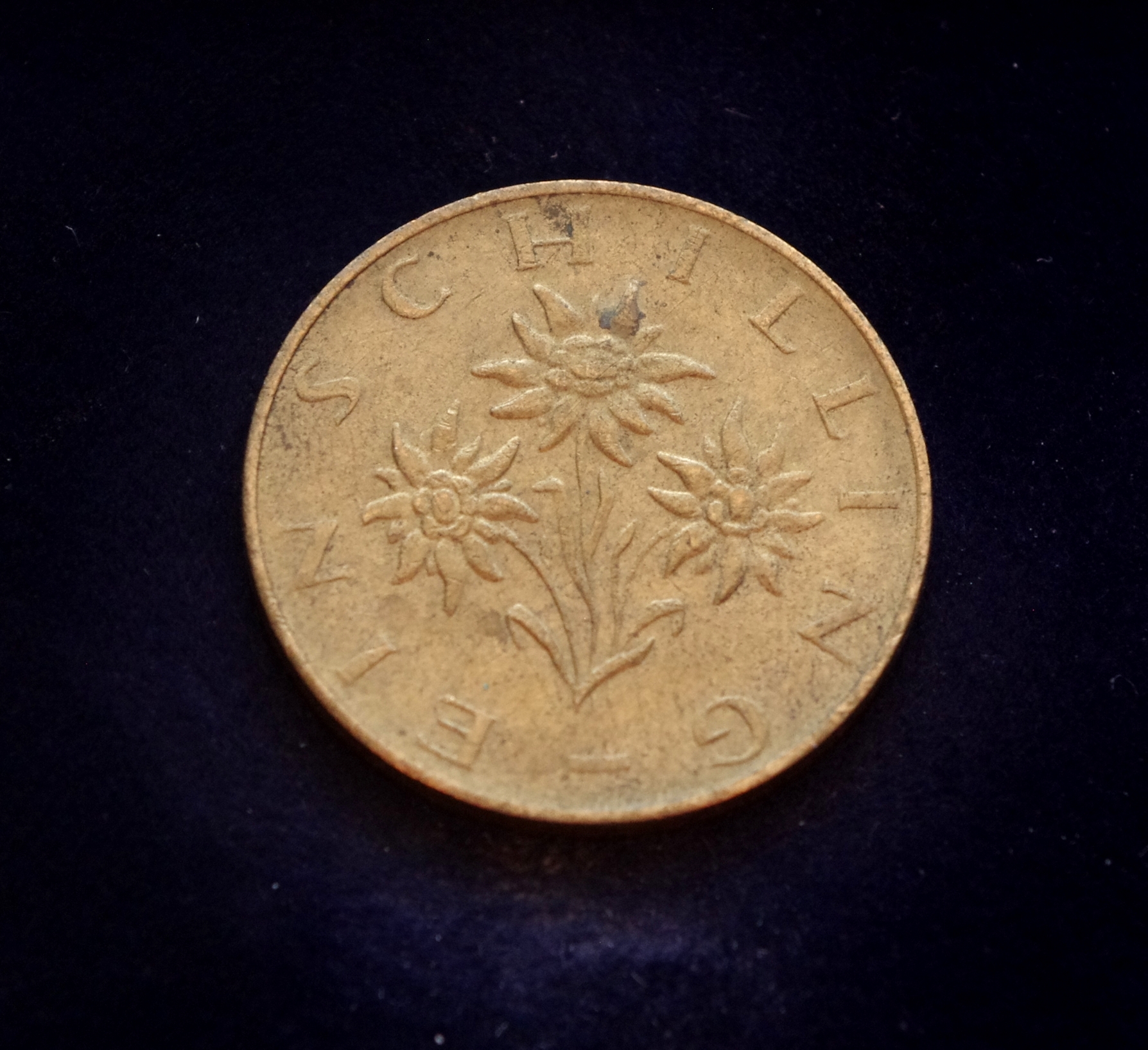 moneta, 1 šilingas, Austrija