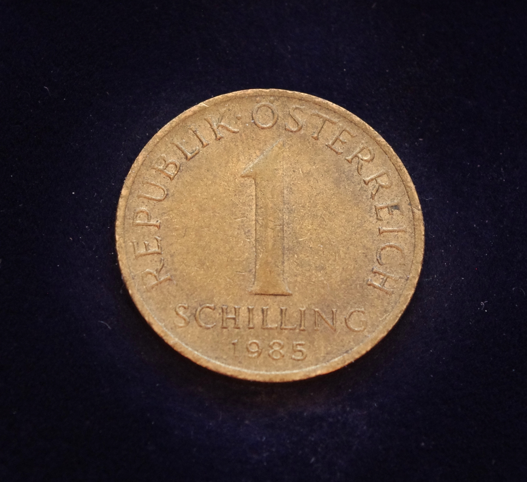moneta, 1 šilingas, Austrija