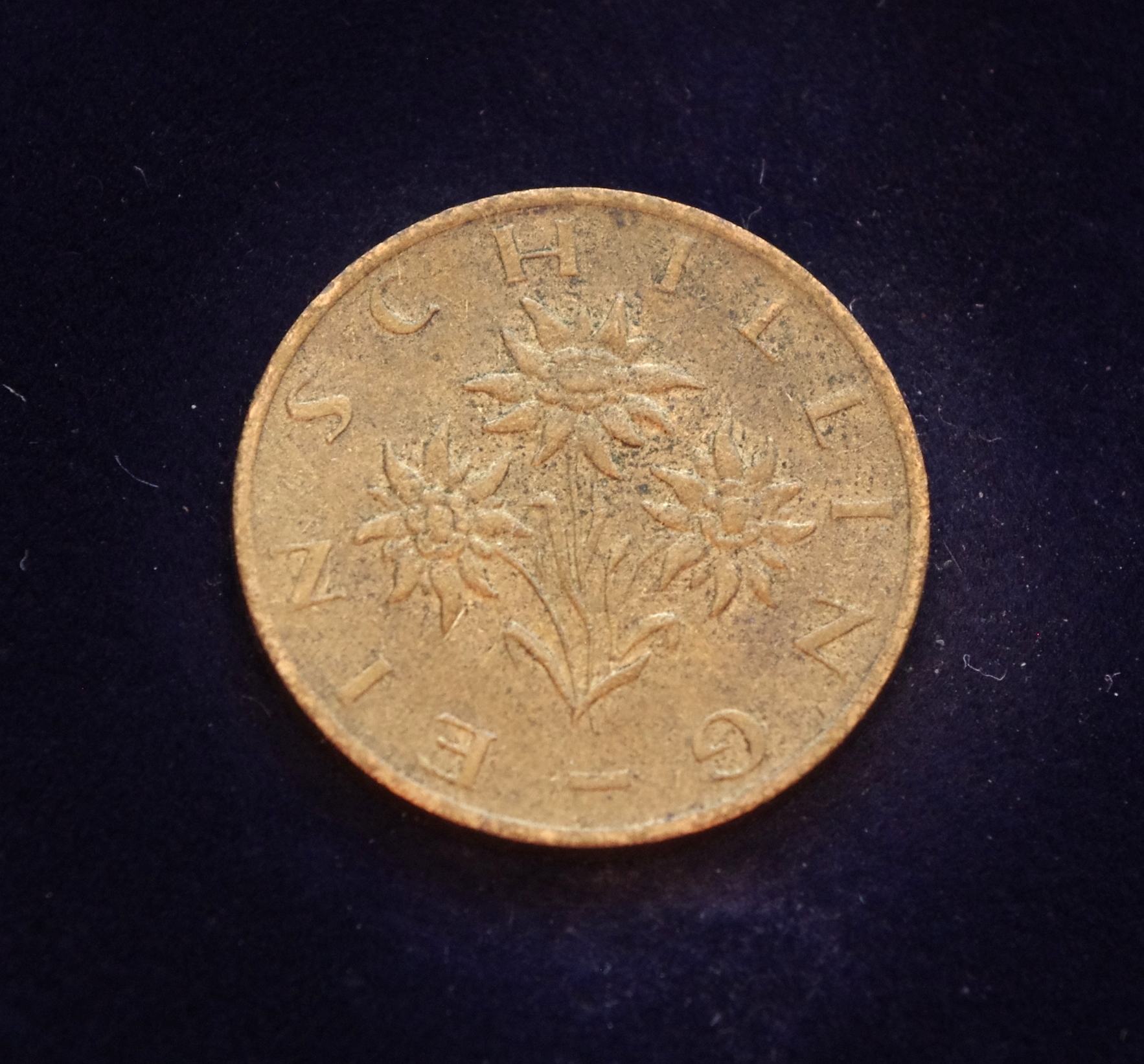 moneta, 1 šilingas, Austrija