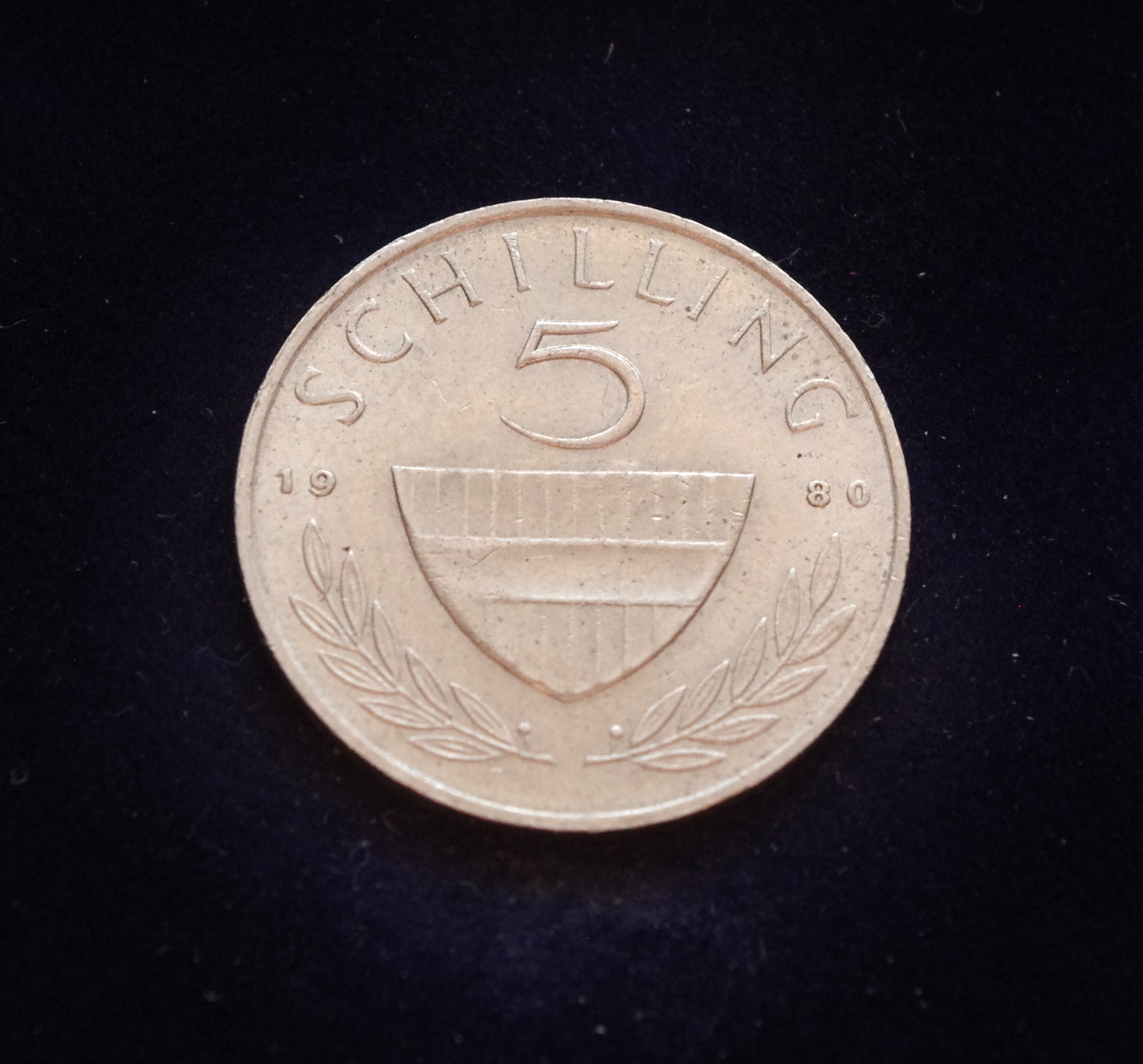 moneta, 5 šilingai, Austrija