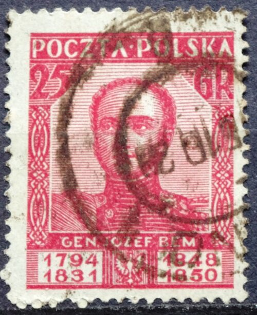 pašto ženklas, Lenkija, Jozef Bem