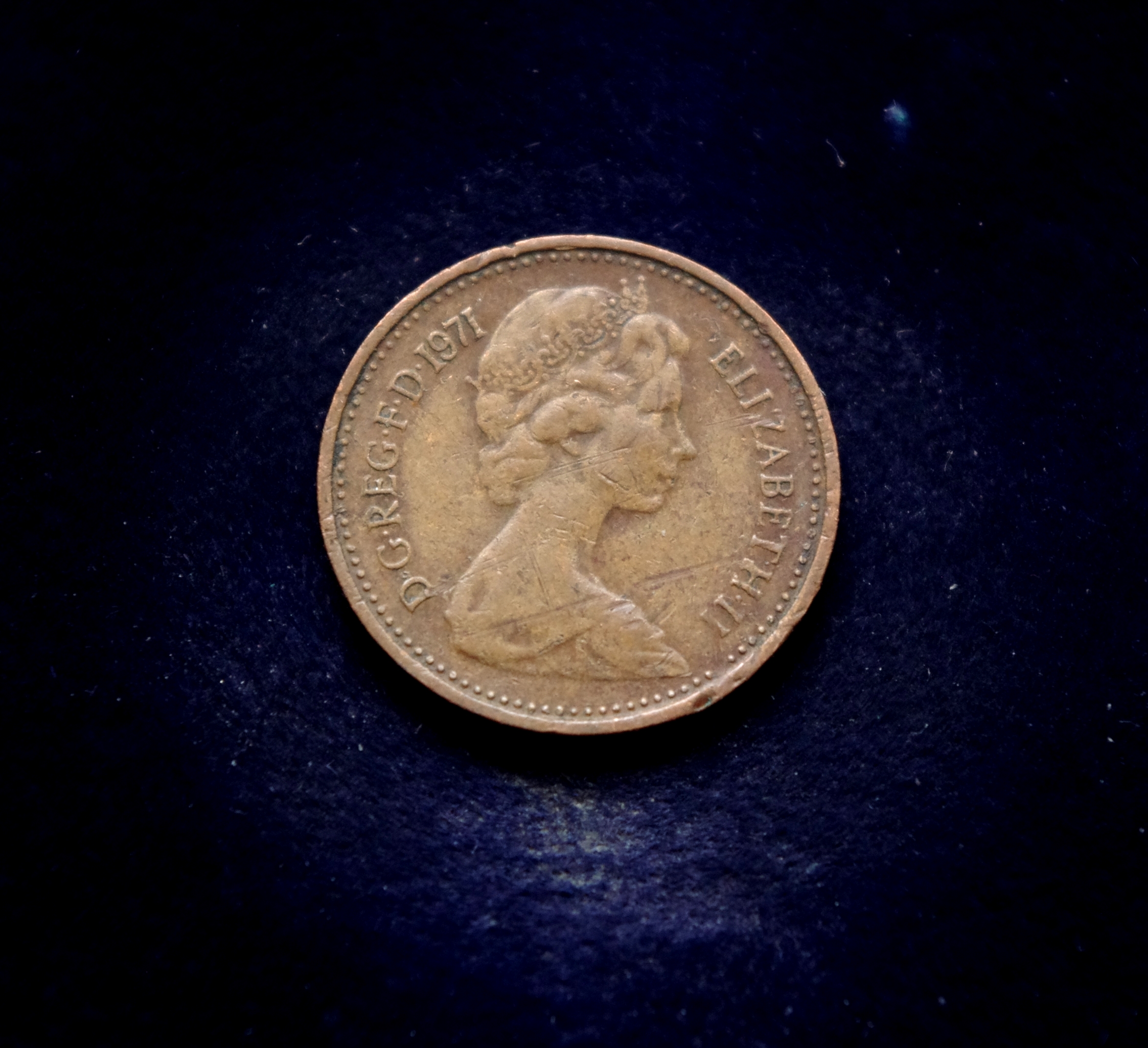 moneta, 1/2 penso, Jungtinė Karalystė