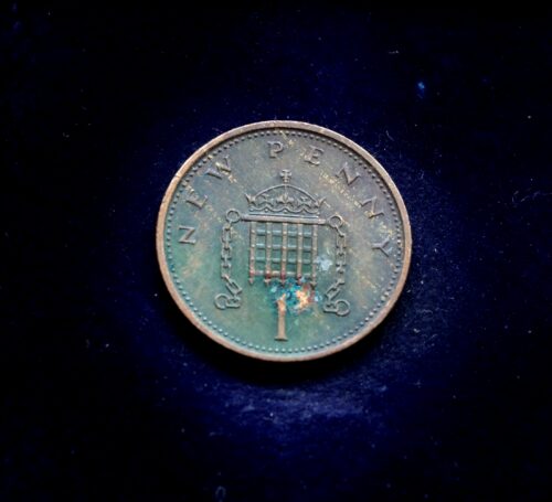 moneta, 1 naujasis pensas, Jungtinė Karalystė