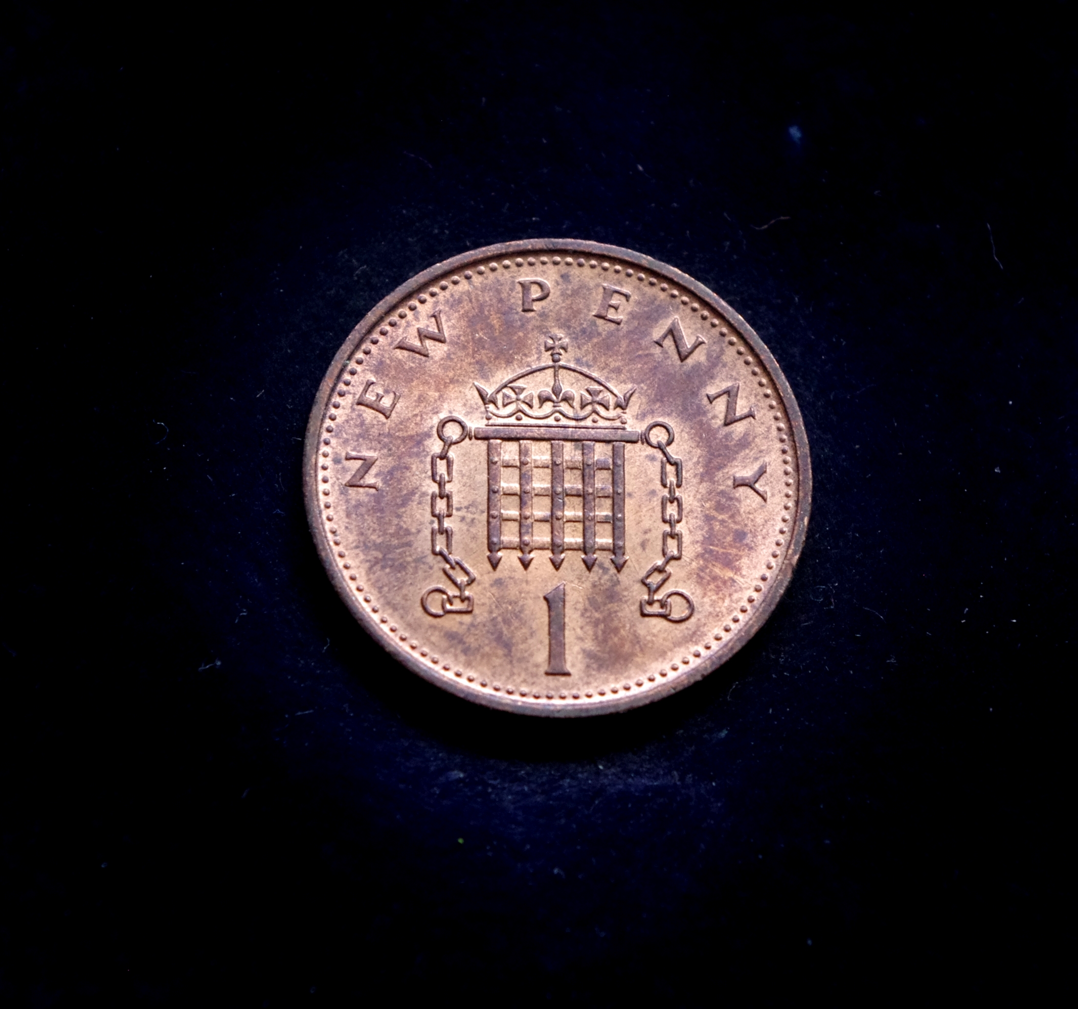 moneta, 1 naujasis pensas, Jungtinė Karalystė