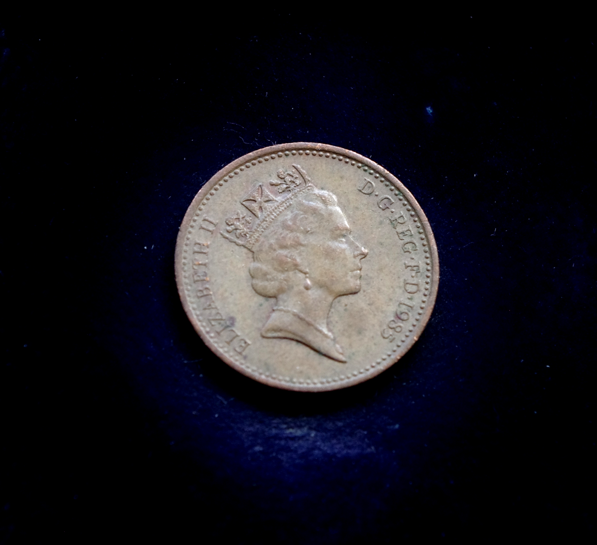 moneta, 1 naujasis pensas, Jungtinė Karalystė