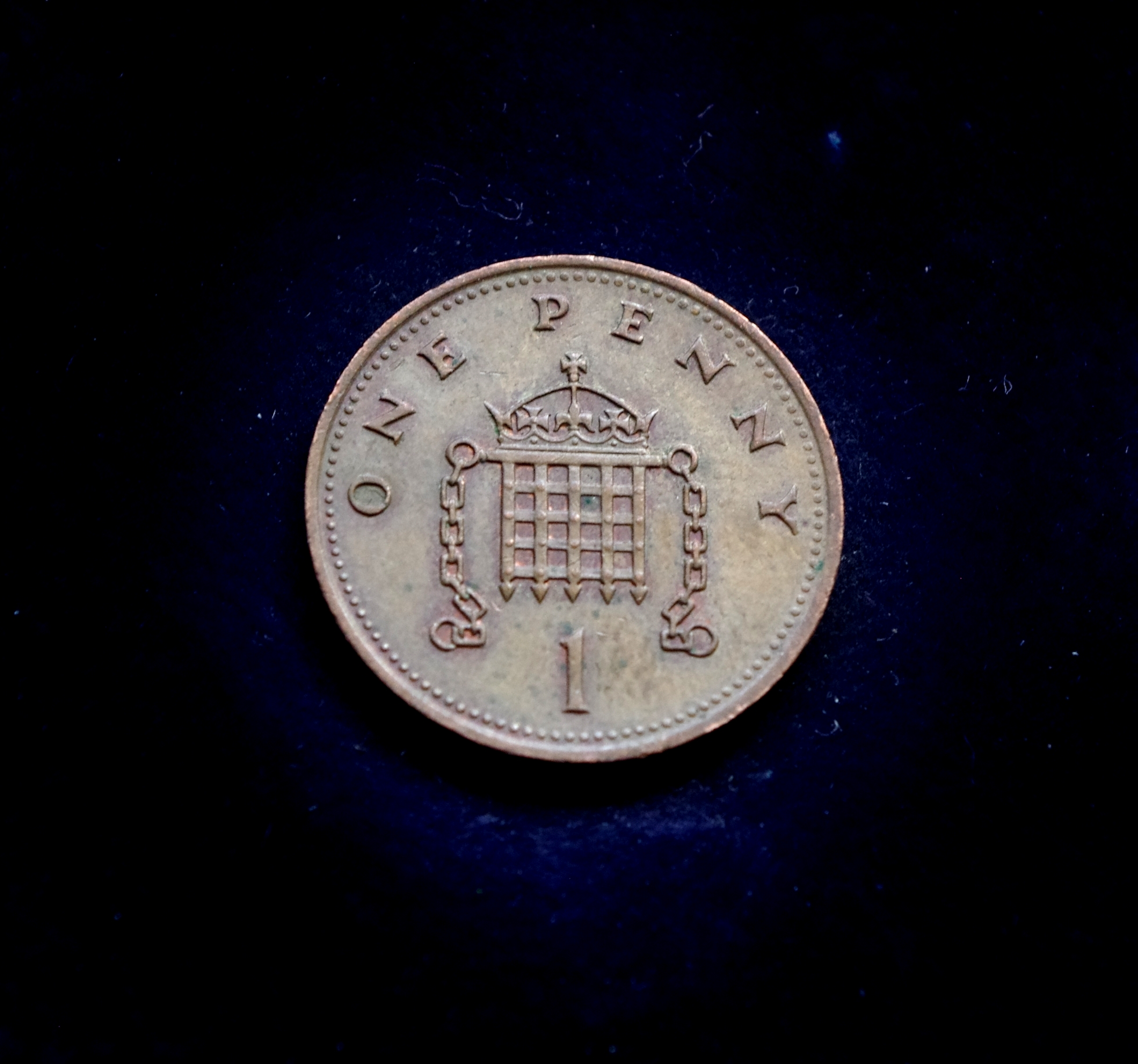 moneta, 1 naujasis pensas, Jungtinė Karalystė