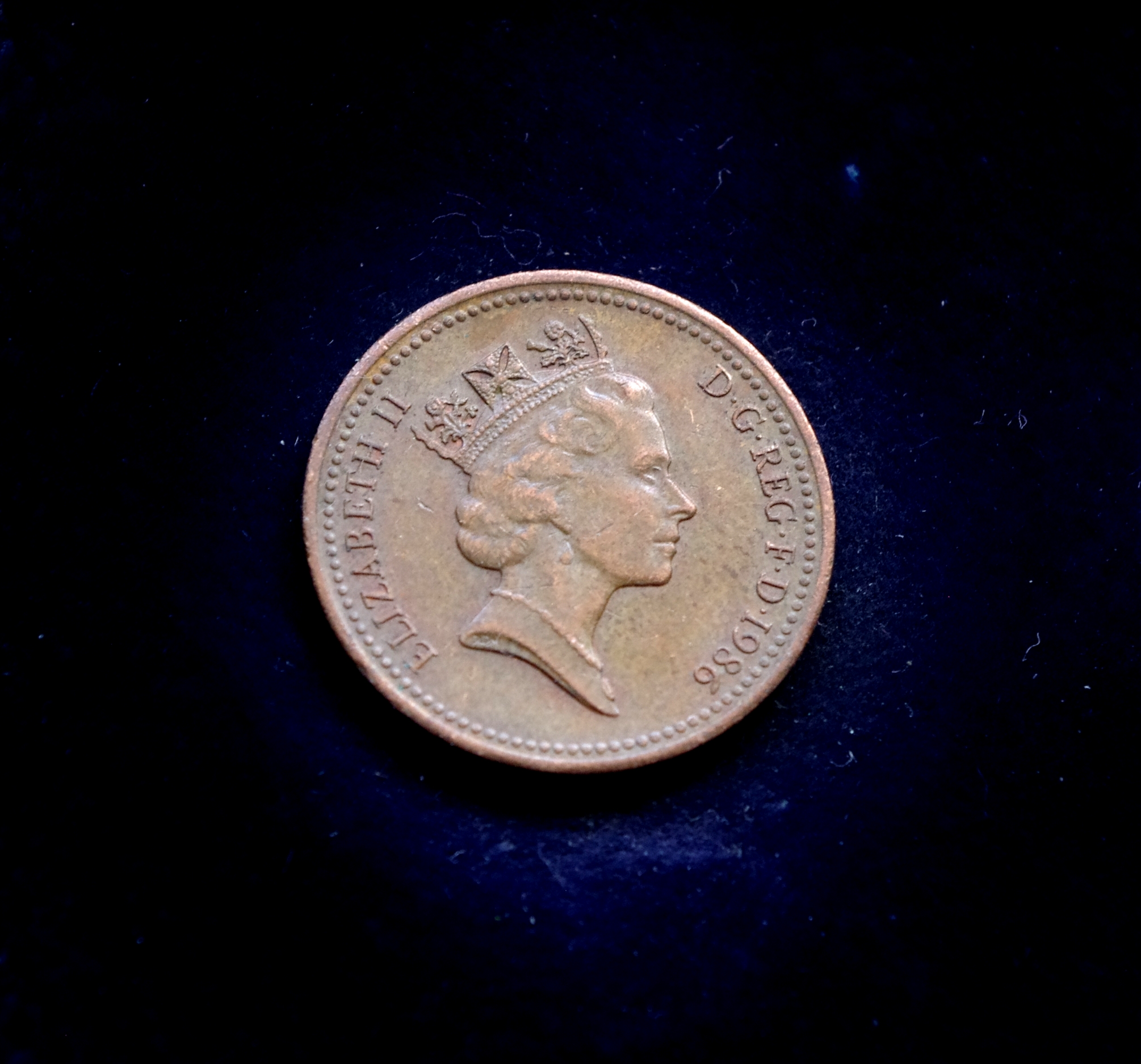 moneta, 1 naujasis pensas, Jungtinė Karalystė