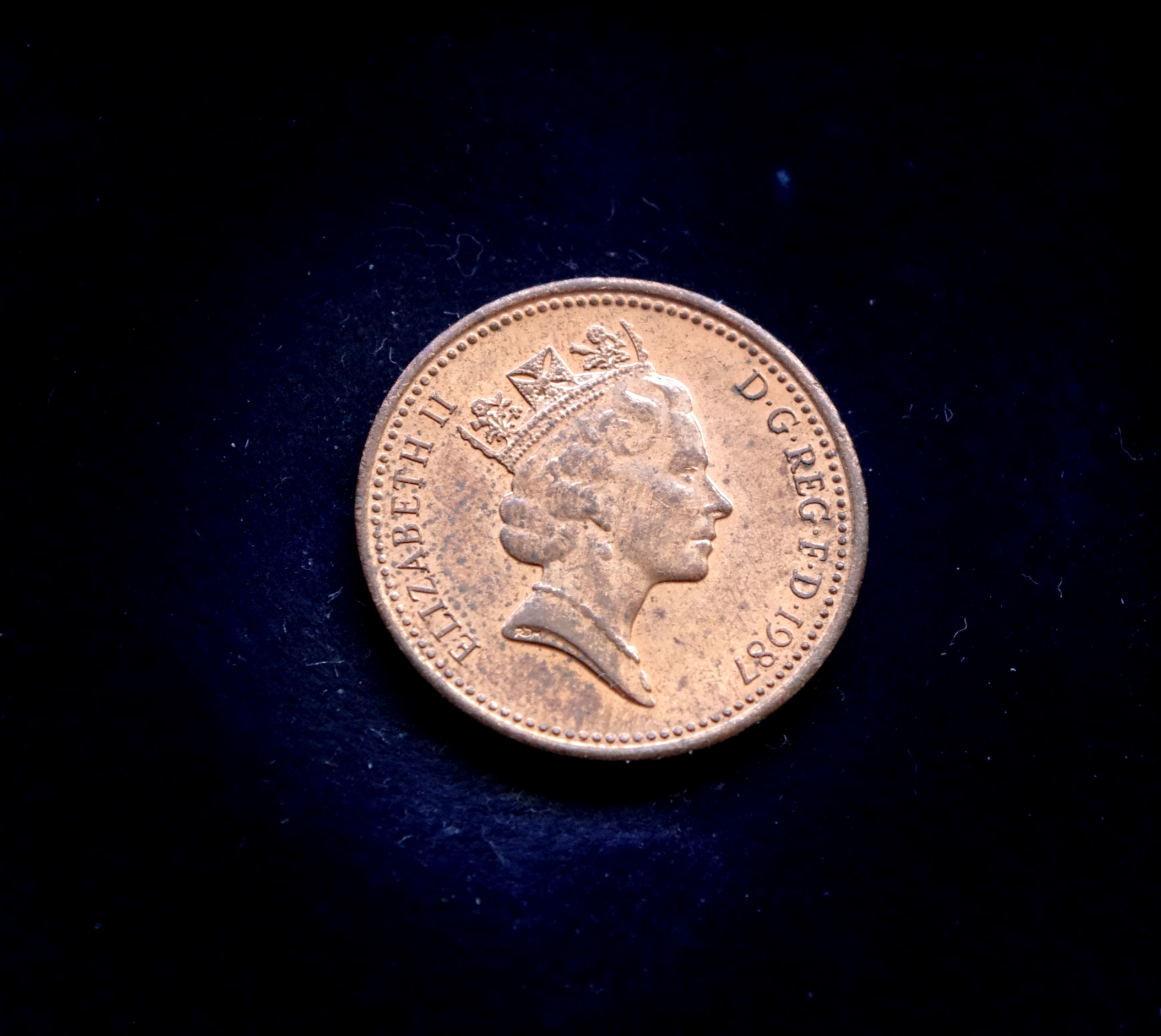 moneta, 1 naujasis pensas, Jungtinė Karalystė