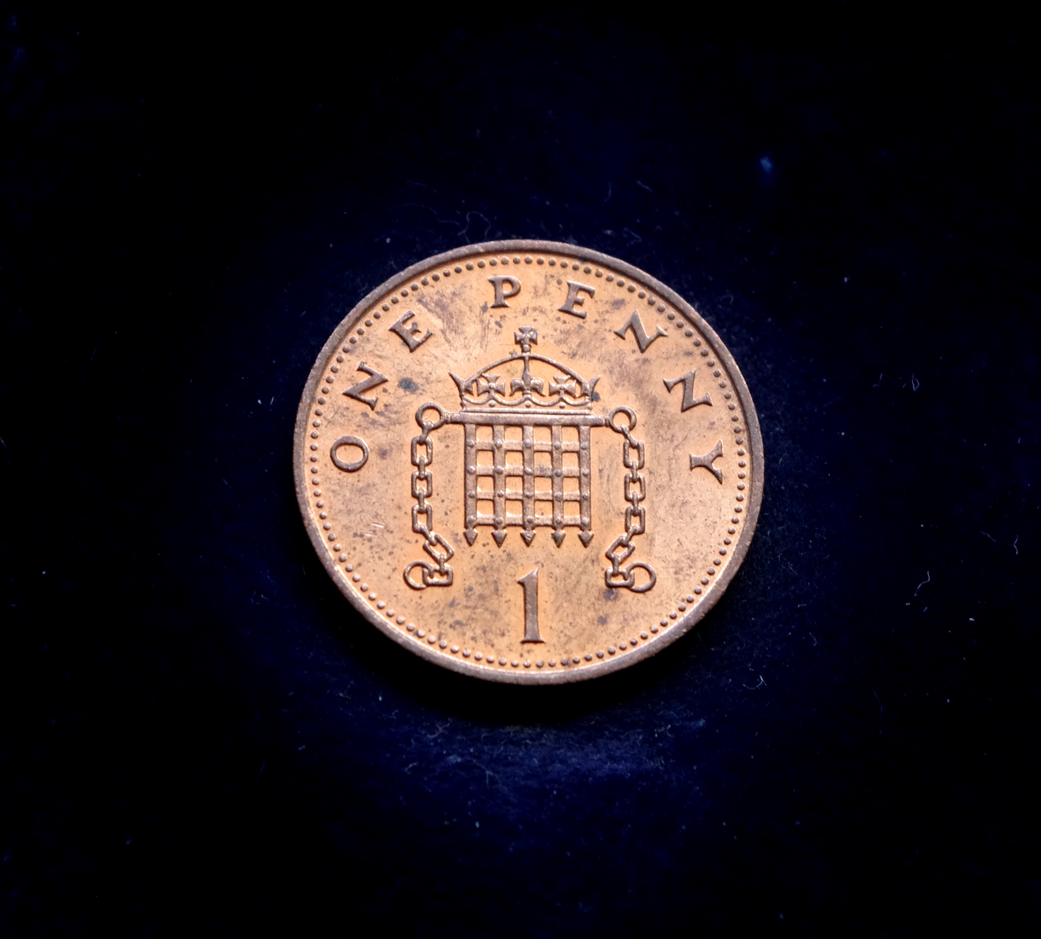moneta, 1 naujasis pensas, Jungtinė Karalystė