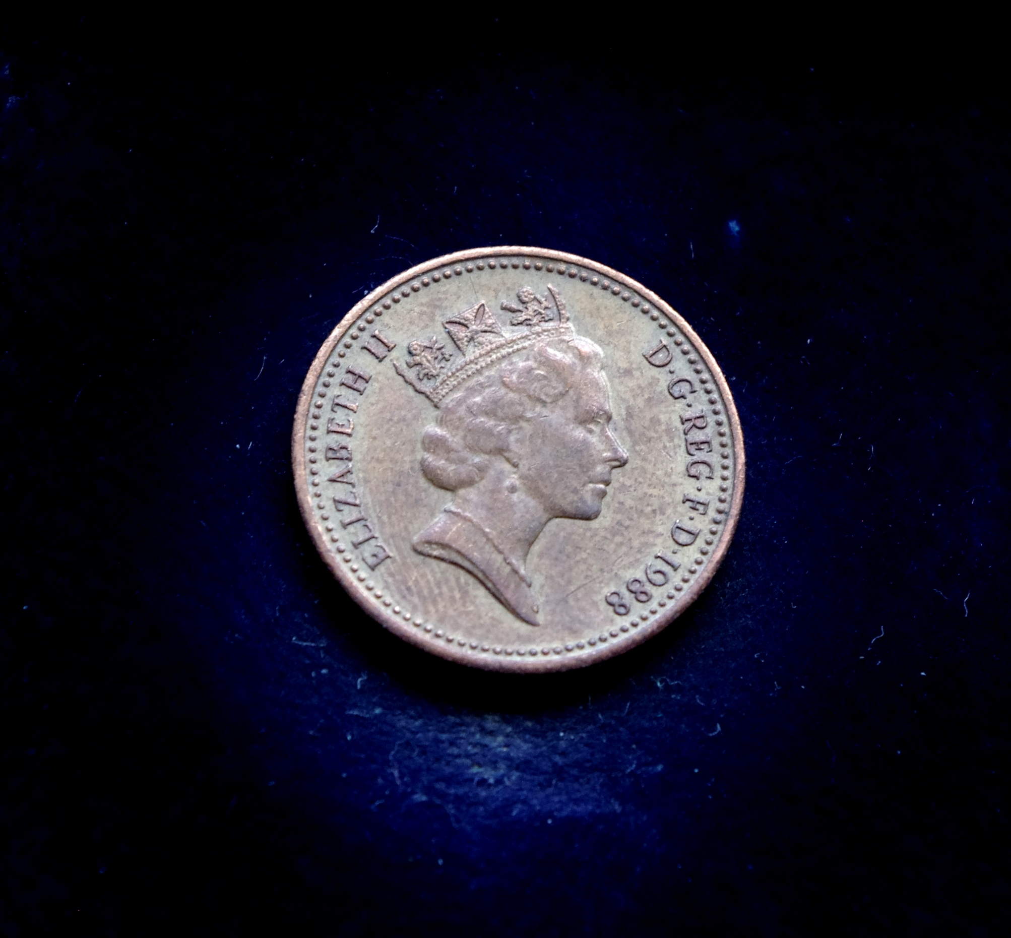 moneta, 1 naujasis pensas, Jungtinė Karalystė