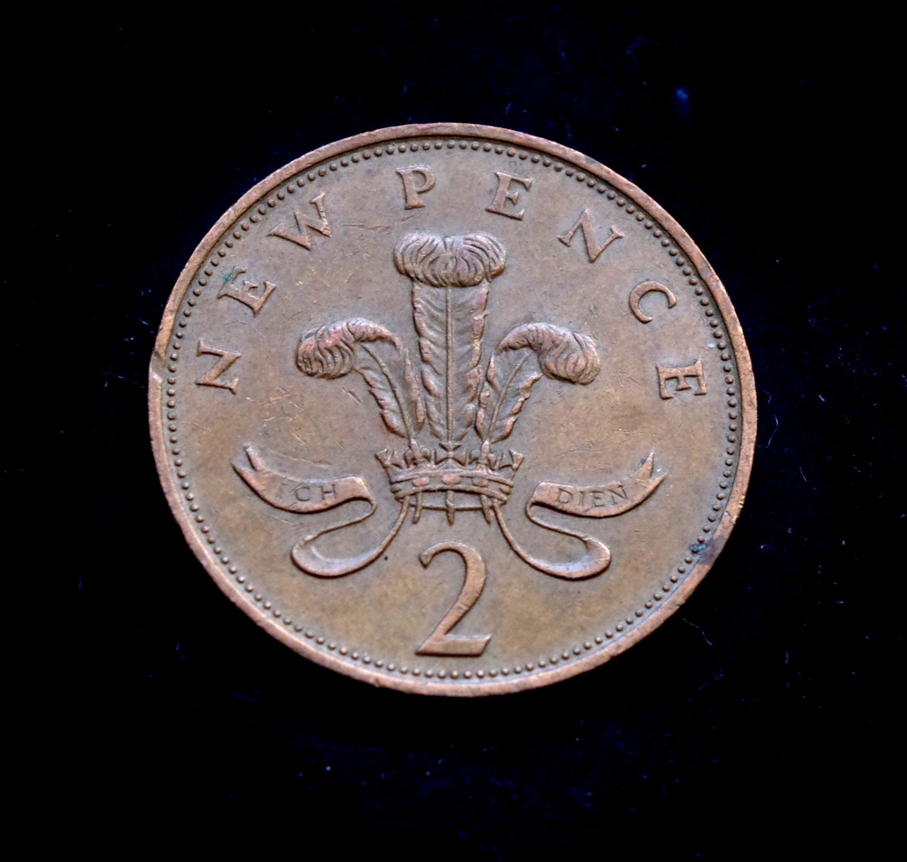 moneta, 2 naujieji pensai, Jungtinė Karalystė