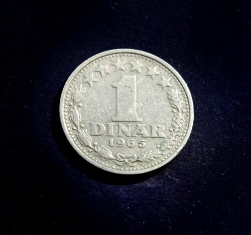 1 dinaro moneta, Jugoslavijos, 1965 m