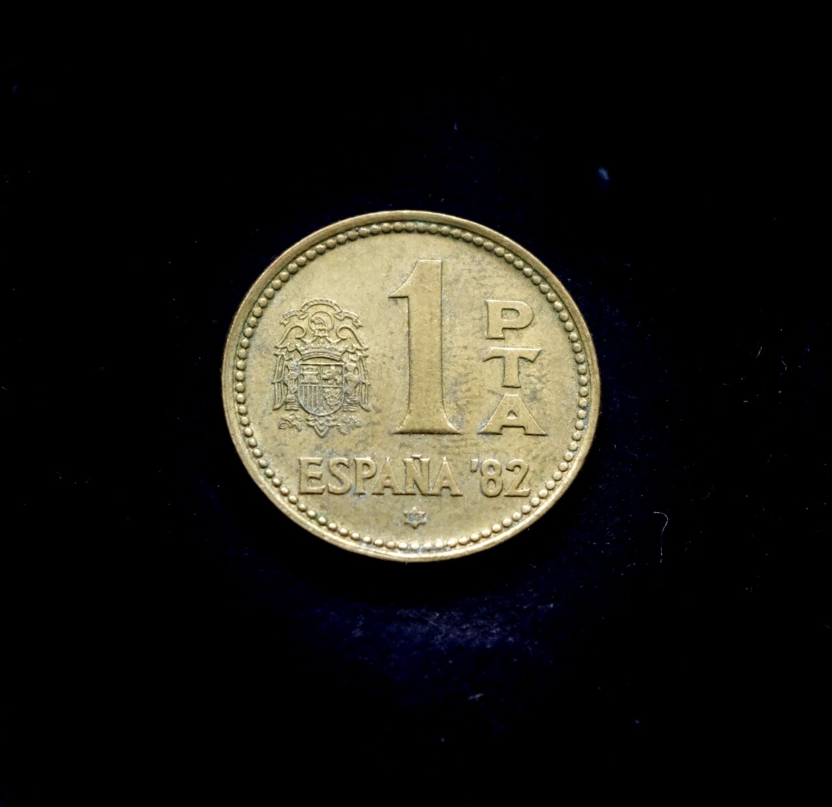 moneta, 1 peseta, Ispanija