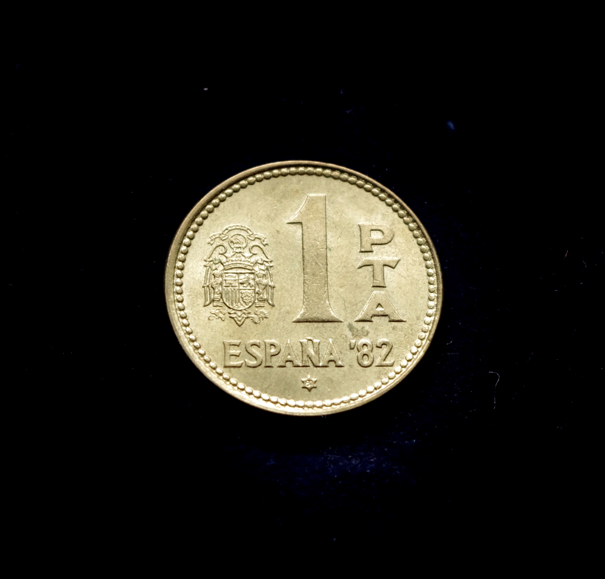moneta, 1 peseta, Ispanija