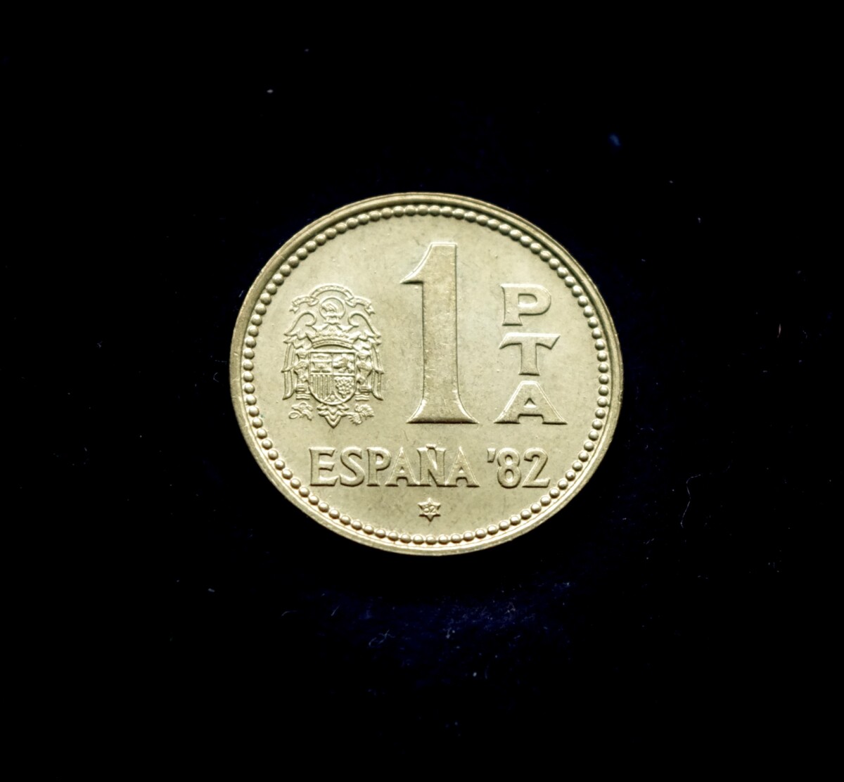 moneta, 1 peseta, Ispanija