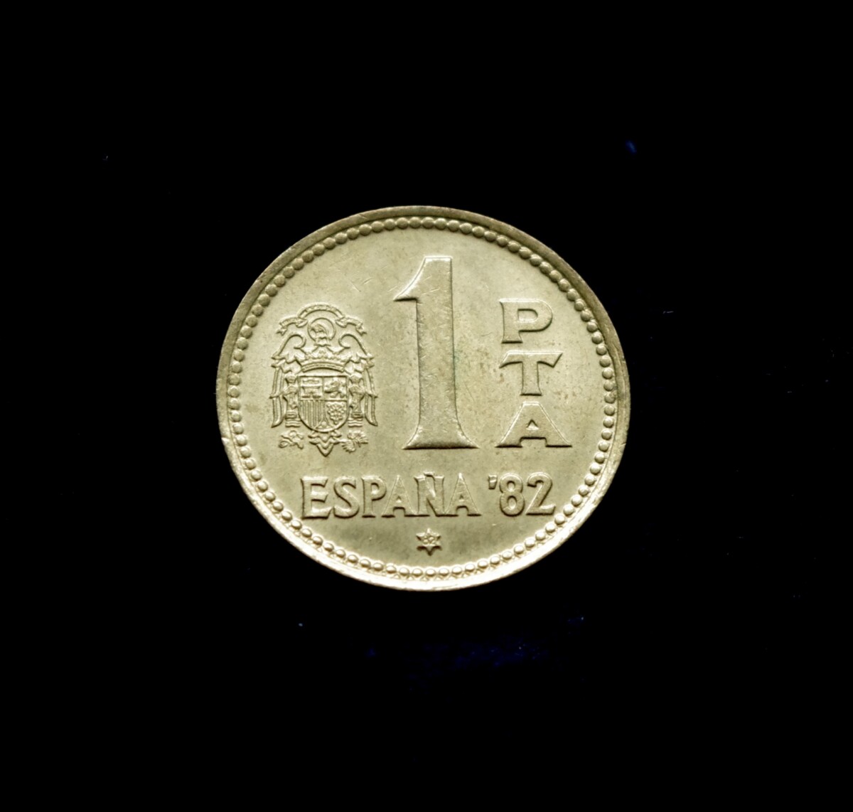 moneta, 1 peseta, Ispanija