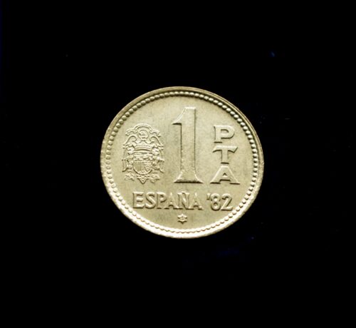 moneta, 1 peseta, Ispanija