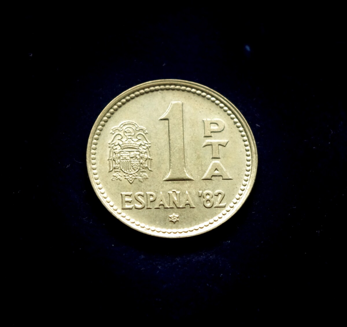 moneta, 1 peseta, Ispanija