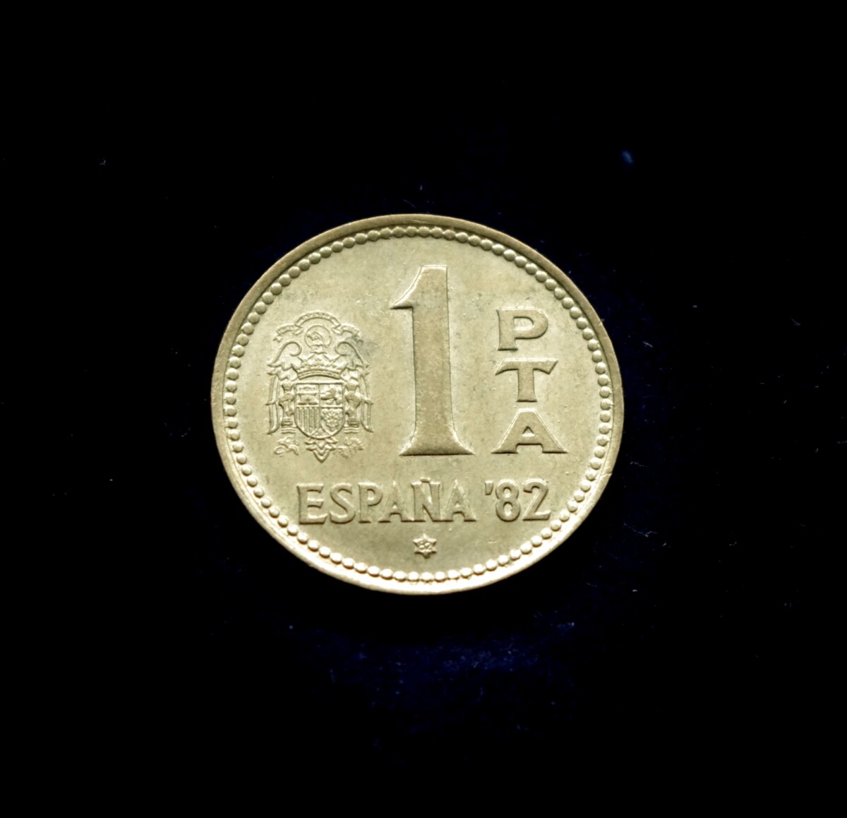 moneta, 1 peseta, Ispanija