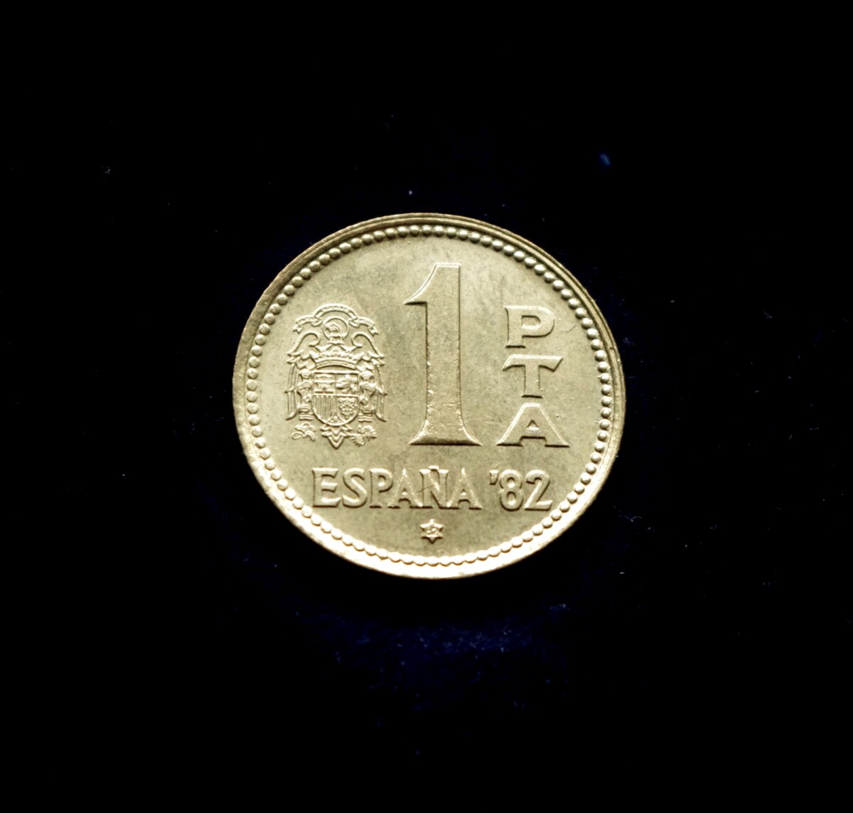 moneta, 1 peseta, Ispanija