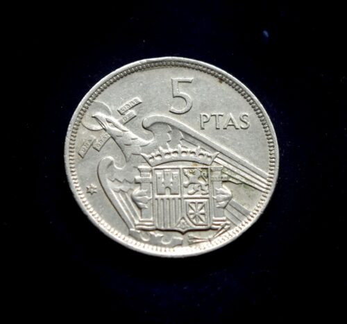 moneta, 5 pesetos, Ispanija