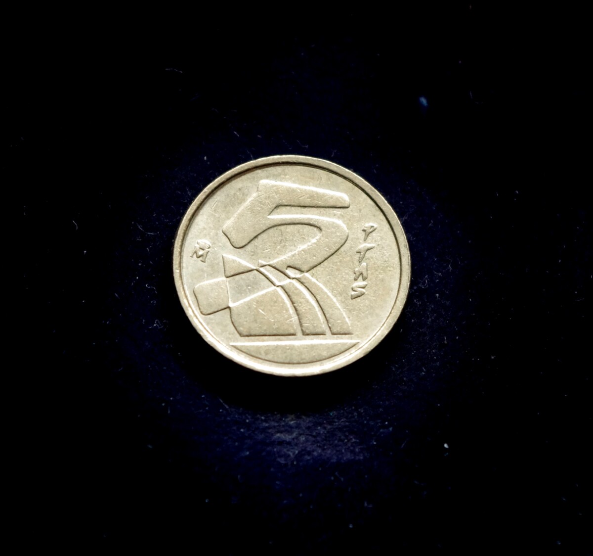 moneta, 5 pesetos, Ispanija