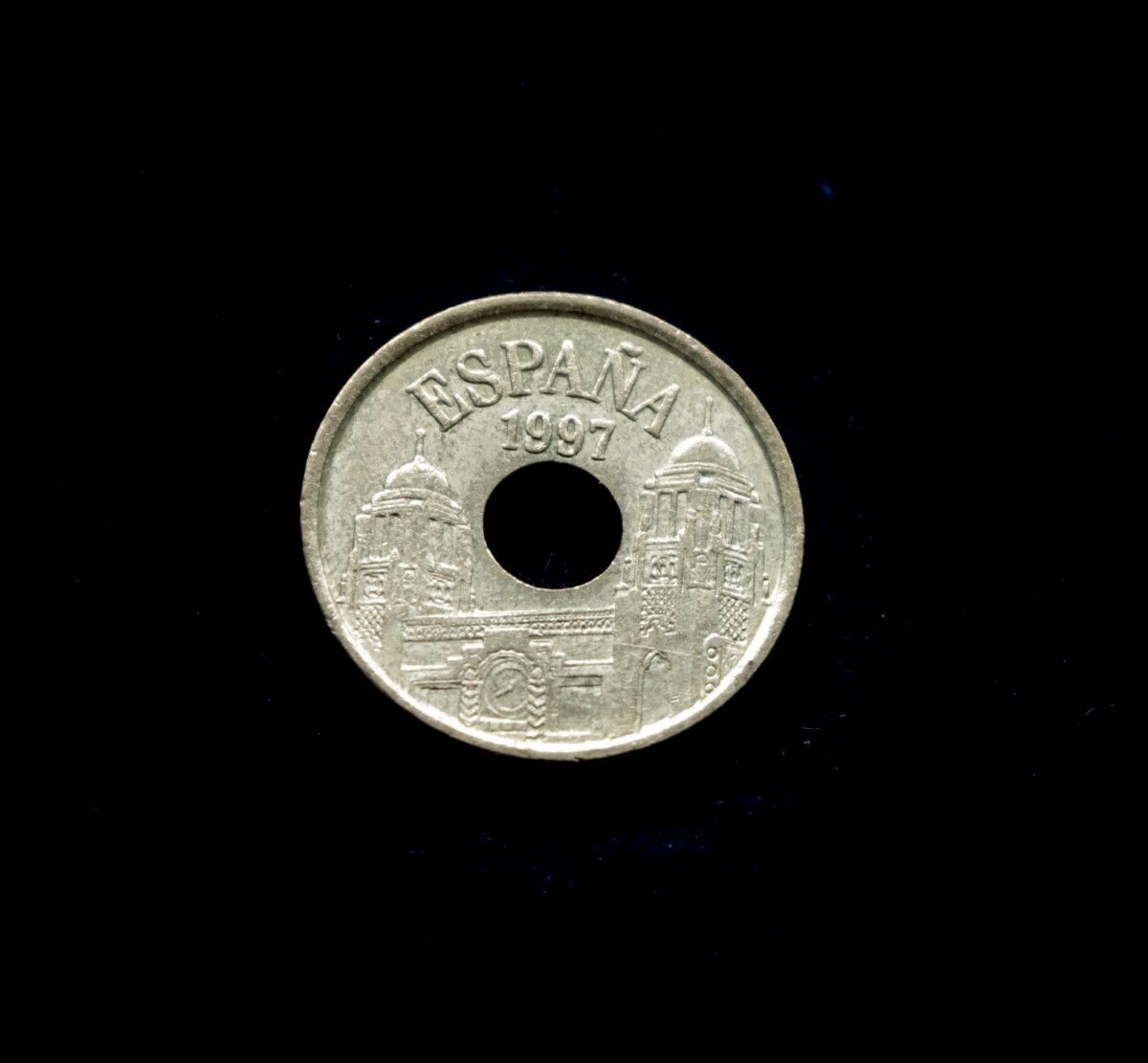 moneta, 25 pesetos, Ispanija, Melilja