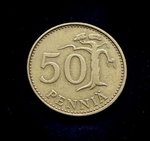 moneta, 50 pensų, Suomija