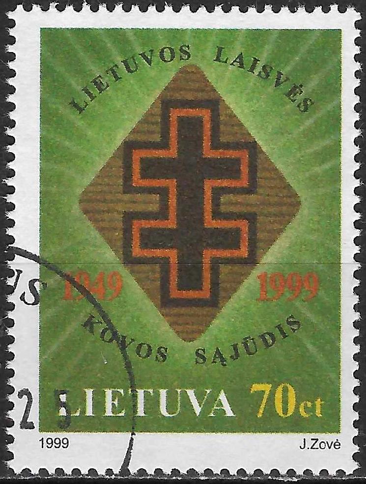 Pašto ženklai, Lietuva, Lietuvos laisvės kovos sąjūdis 1949-1999