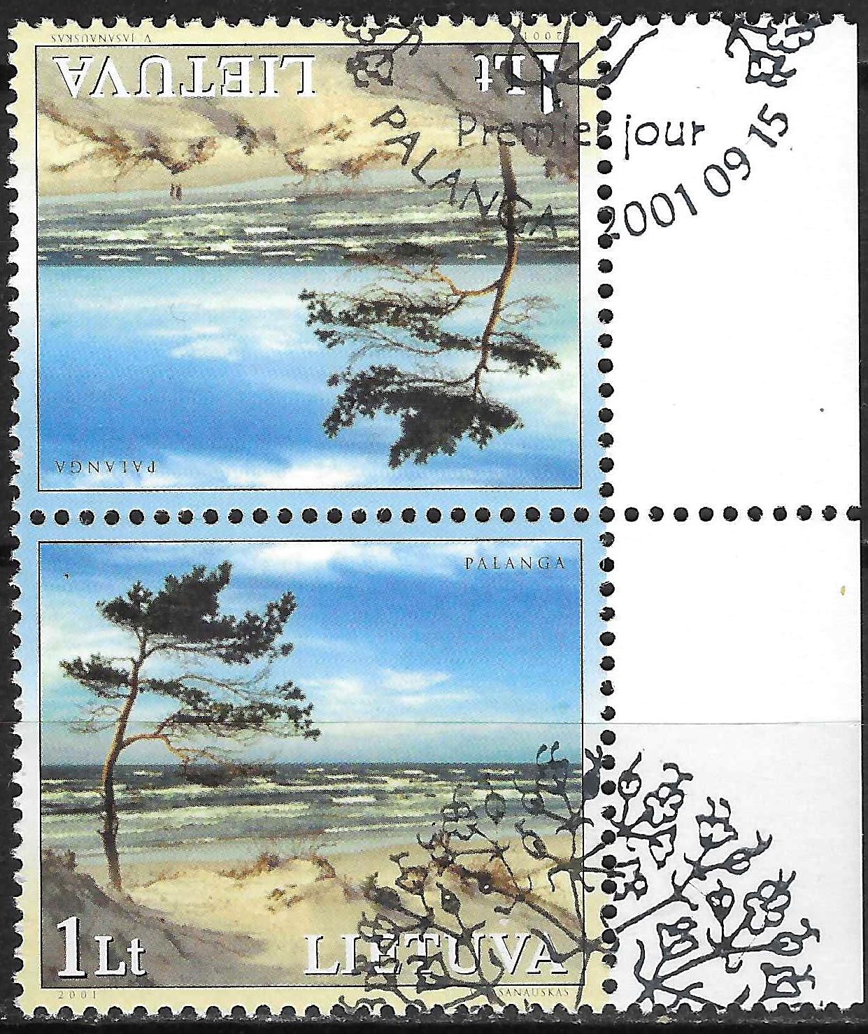 Pašto ženklai, Lietuva, Baltijos pajūrio gamta