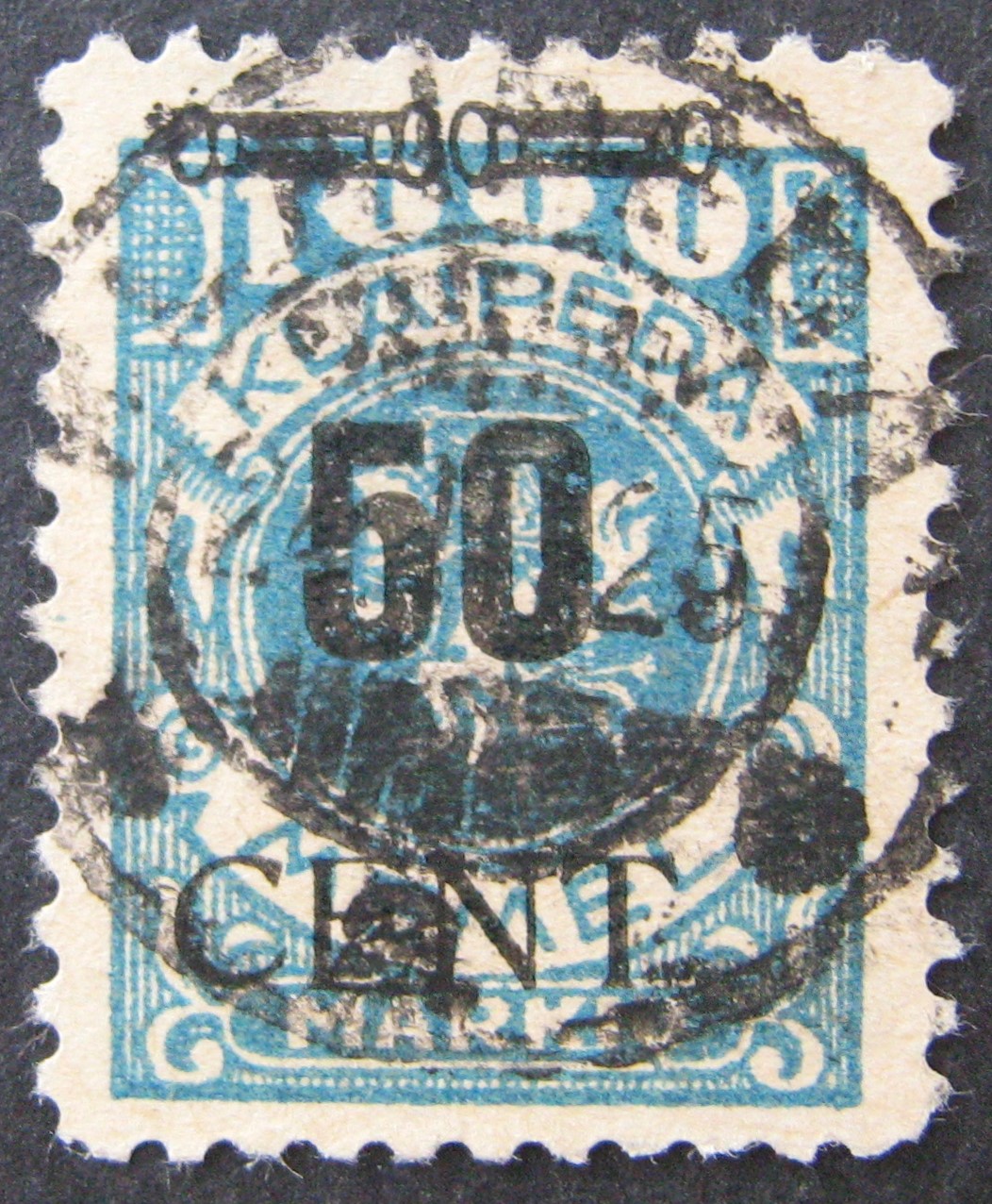 Klaipėdoje perspausdintas MiNr 150