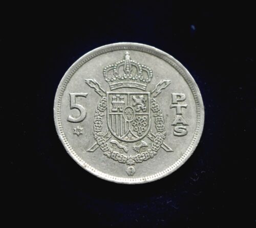 moneta, 5 pesetos, Ispanija