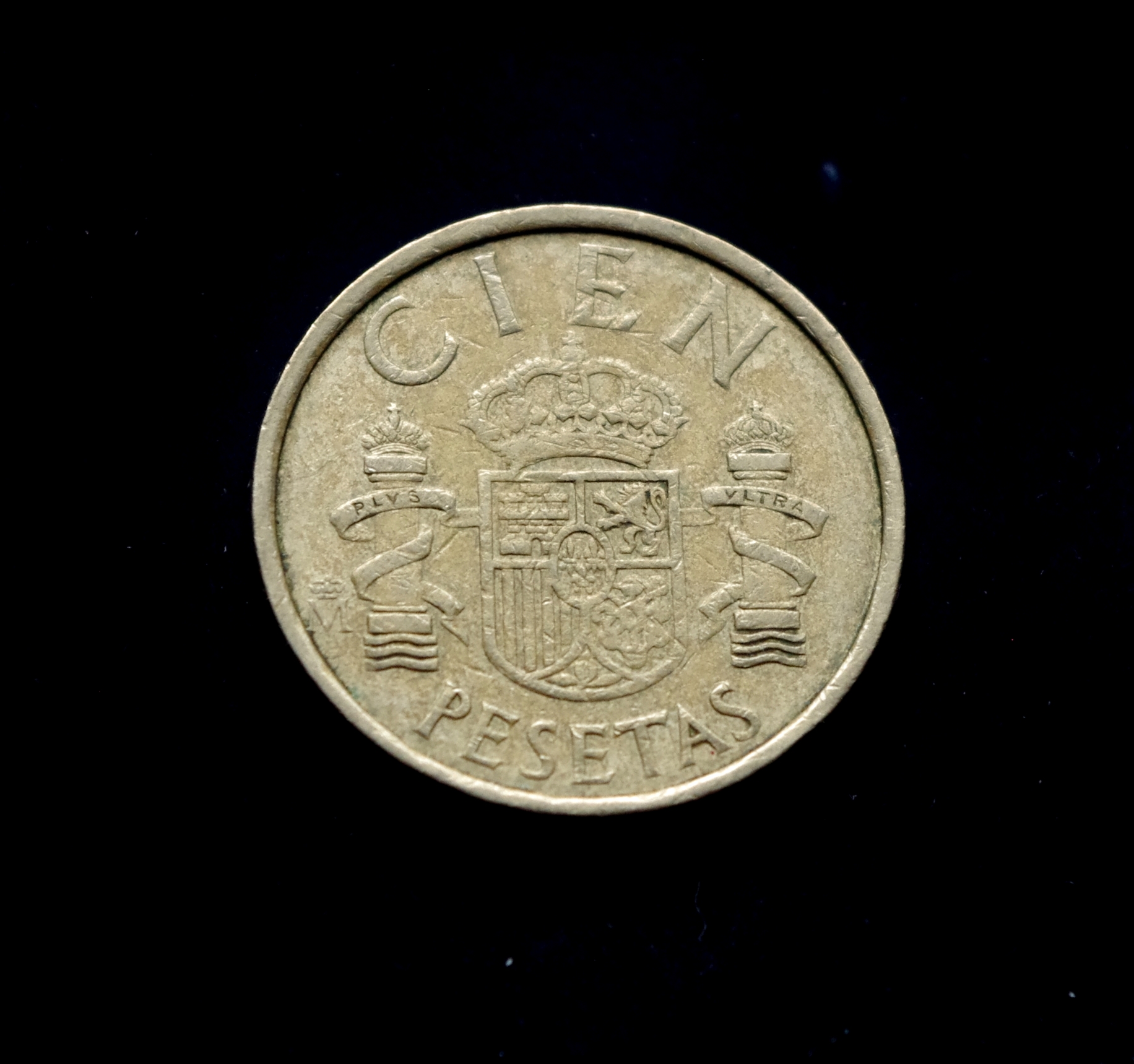 moneta, 100 pesetų, Ispanija