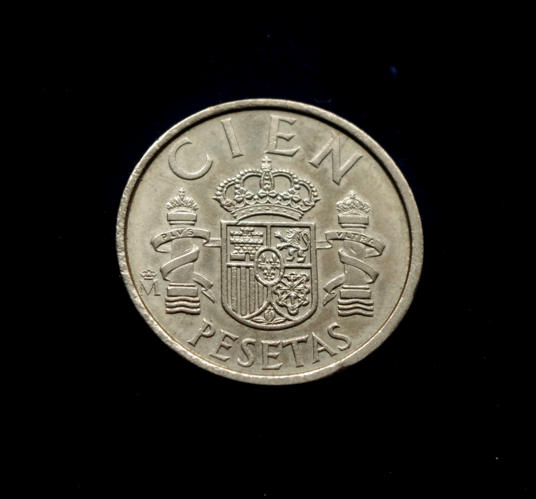 moneta, 100 pesetų, Ispanija
