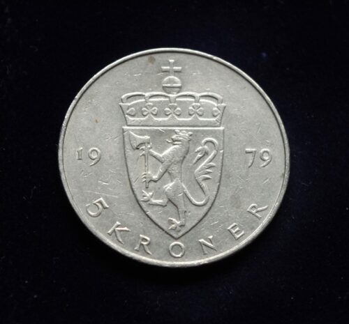 moneta, 5 kronos, Norvegija
