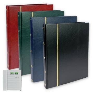 Pašto ženklų albumai, 32 baltų puslapių, SAFE