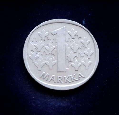 moneta, 1 markė, Suomija