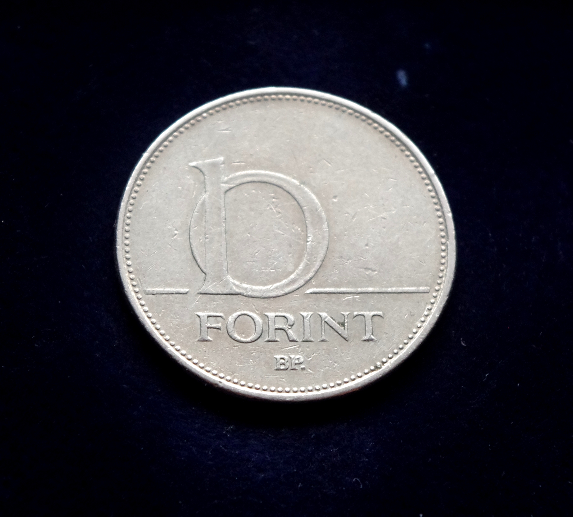 moneta, 10 forintų, Vengrija