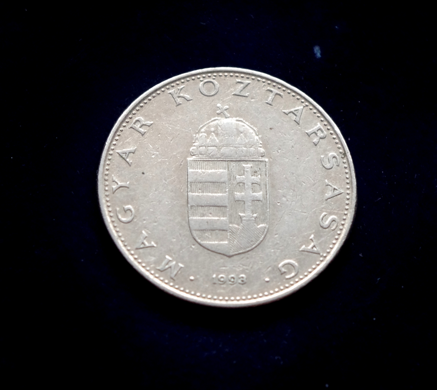 moneta, 10 forintų, Vengrija