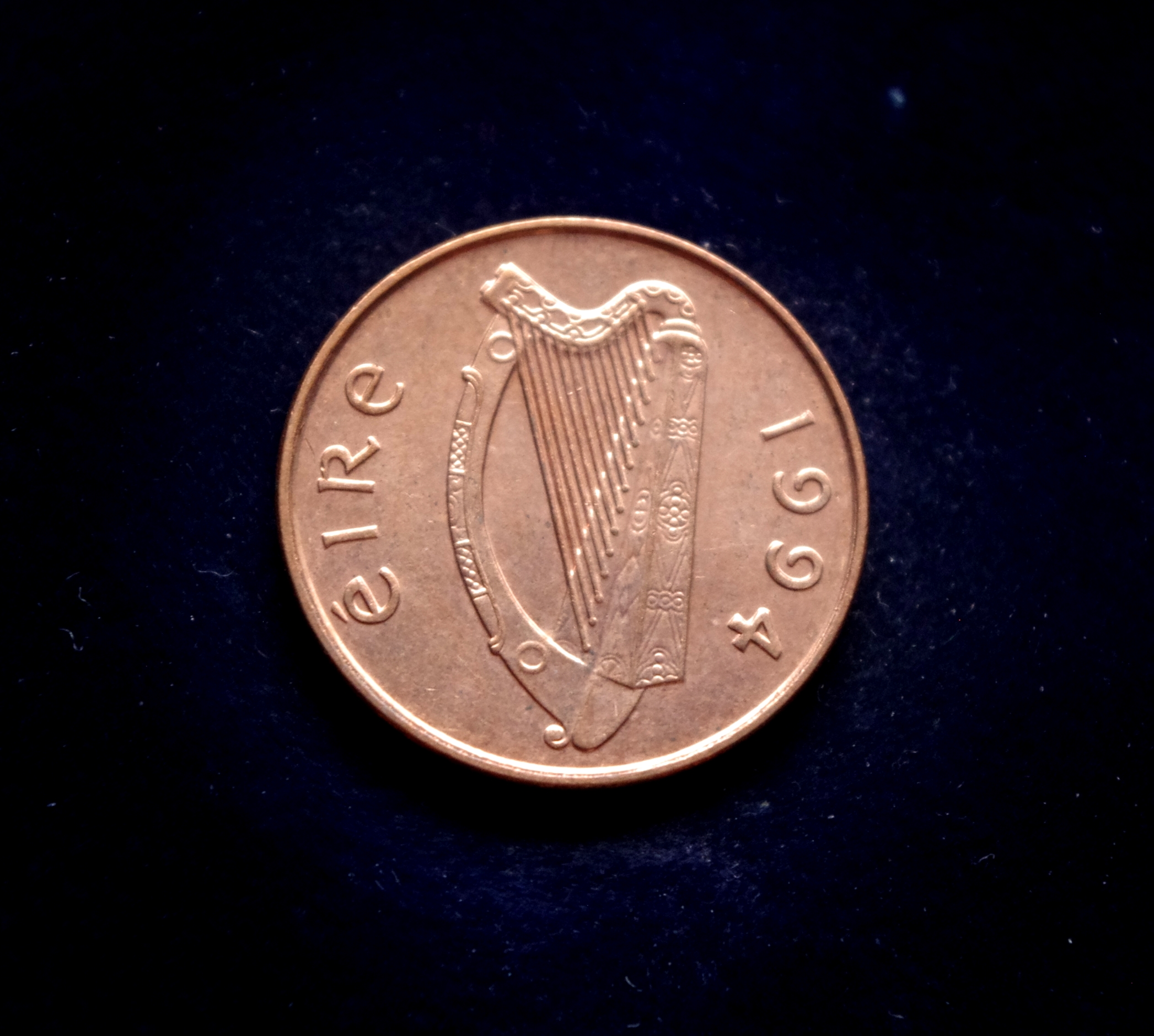 Airijos 1 penso moneta