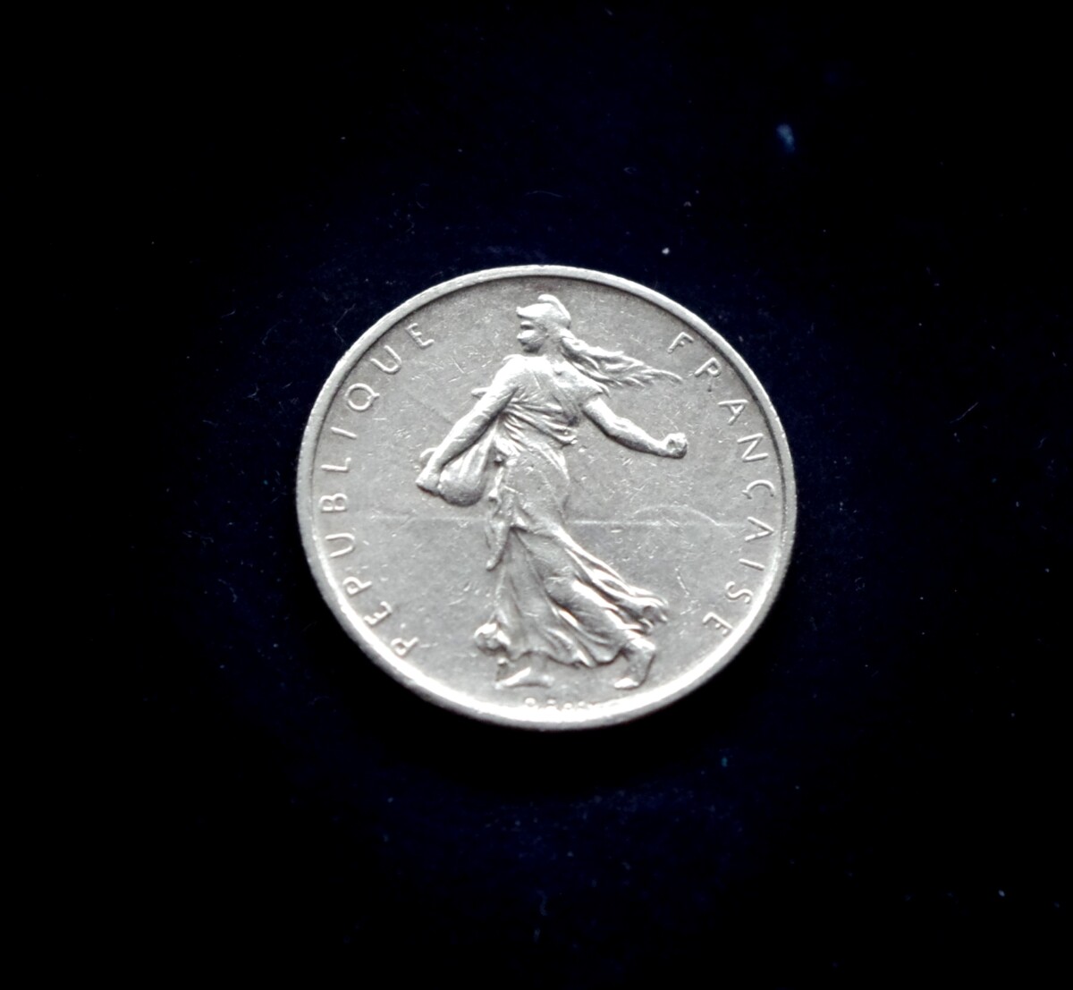 moneta, 1/2 franko, Prancūzija