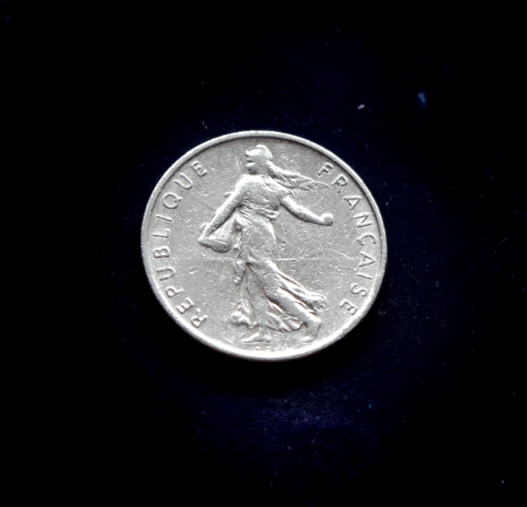 moneta, 1/2 franko, Prancūzija