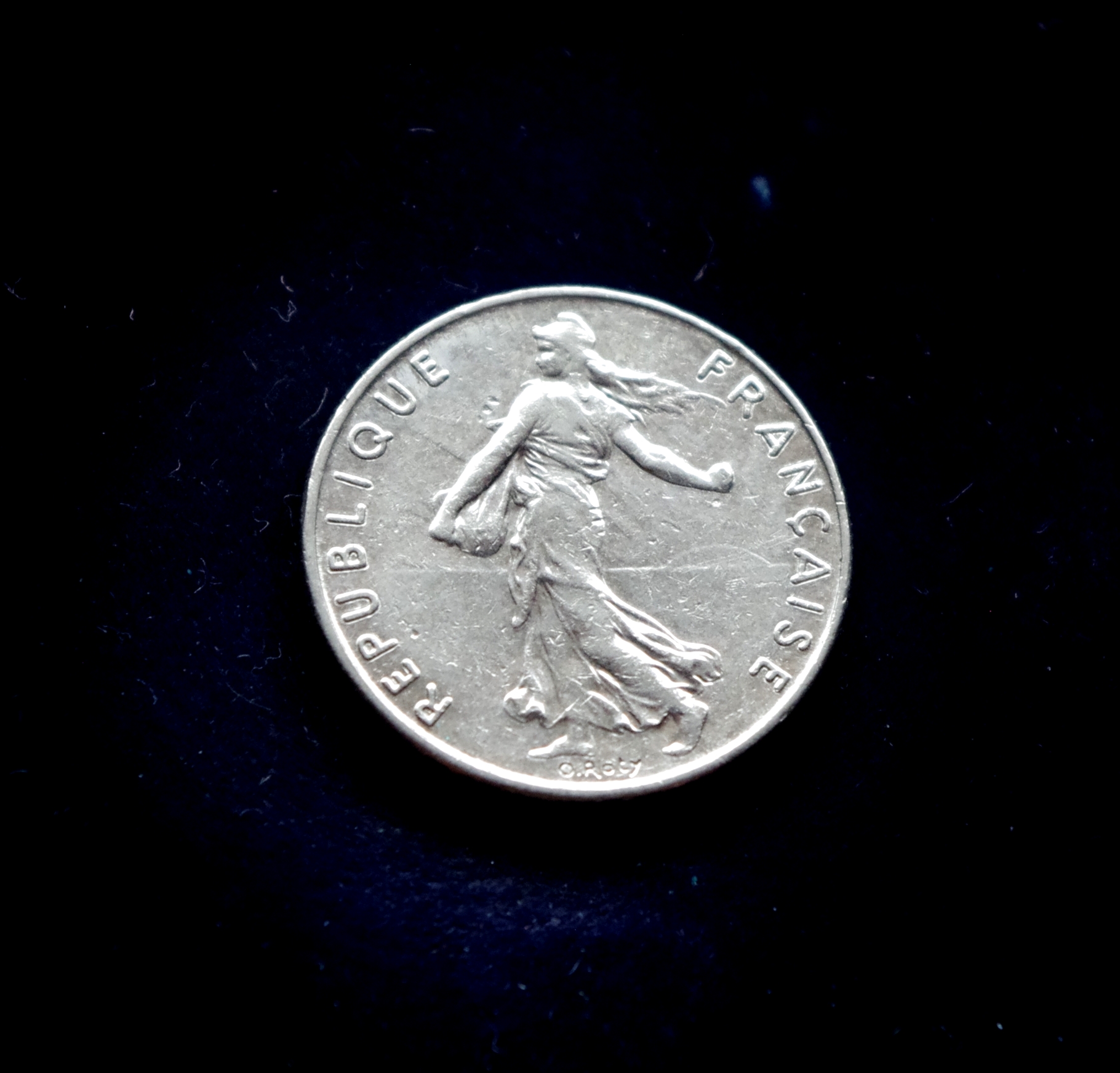 moneta, 1/2 franko, Prancūzija