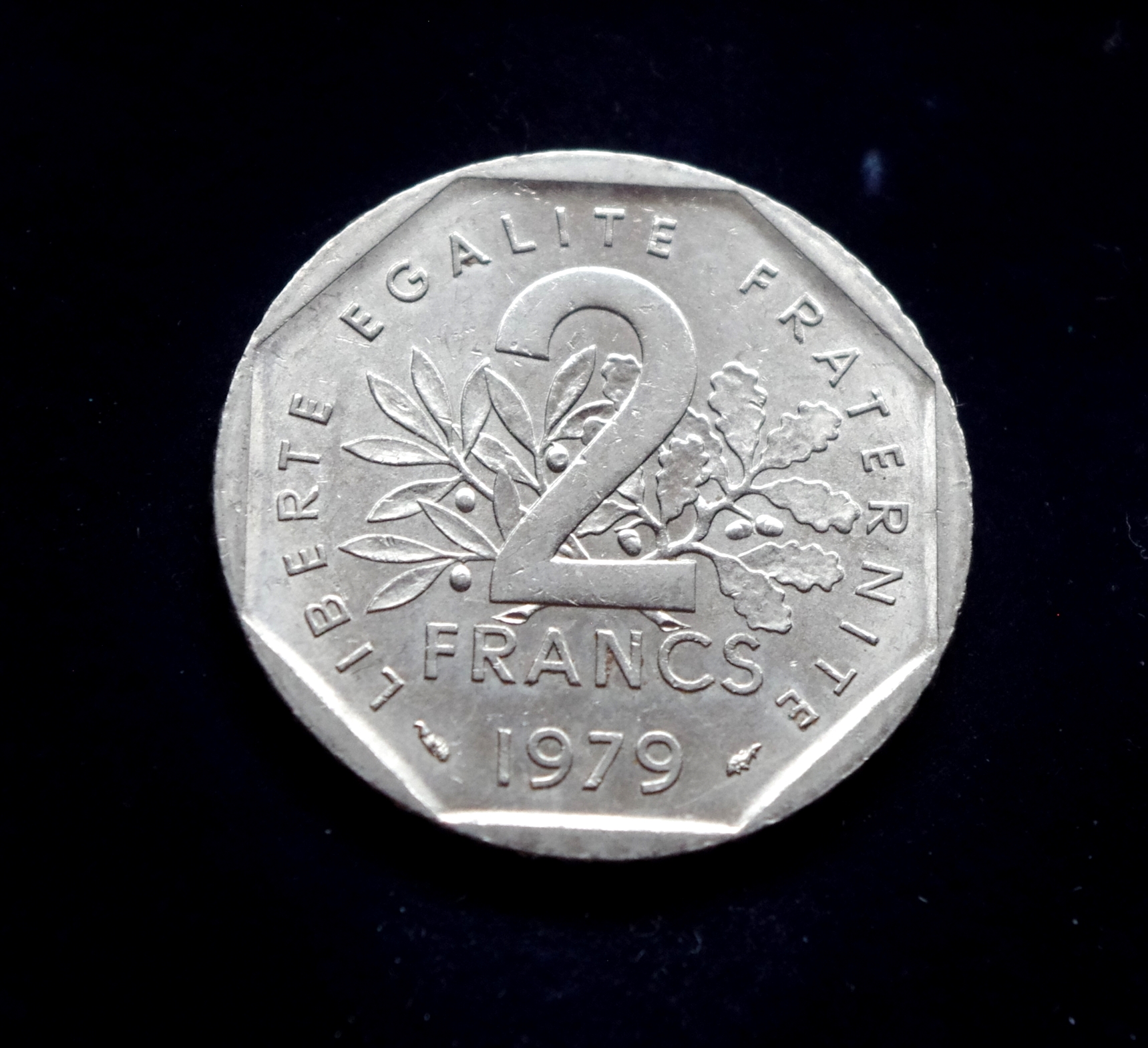 moneta, 2 frankai, Prancūzija