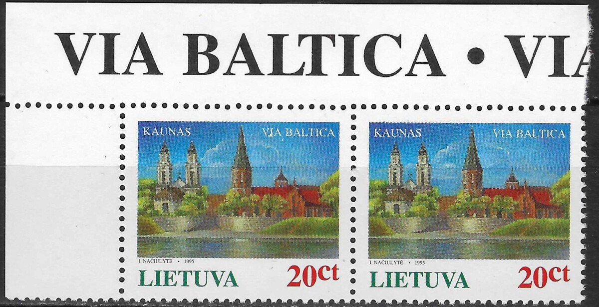 Pašto ženklai, Lietuva, Via Baltica