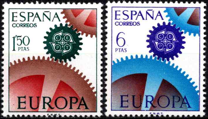 Ispanija, pilna serija, MiNr 1682-1683 MNH**