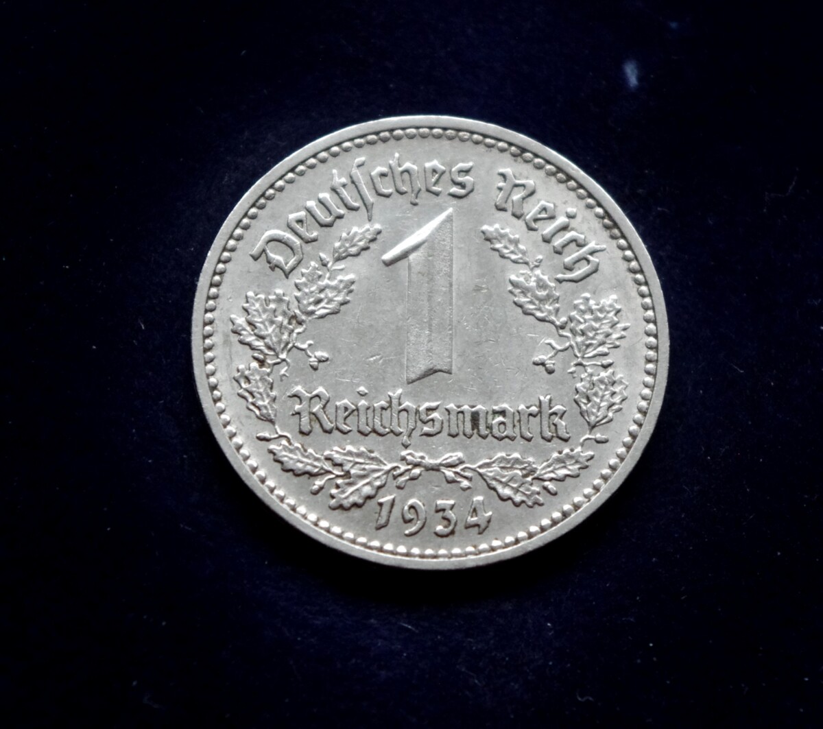 moneta, 1 reichsmarkė, Trečiasis Reichas