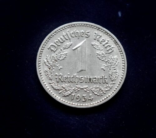 moneta, 1 reichsmarkė, Trečiasis Reichas